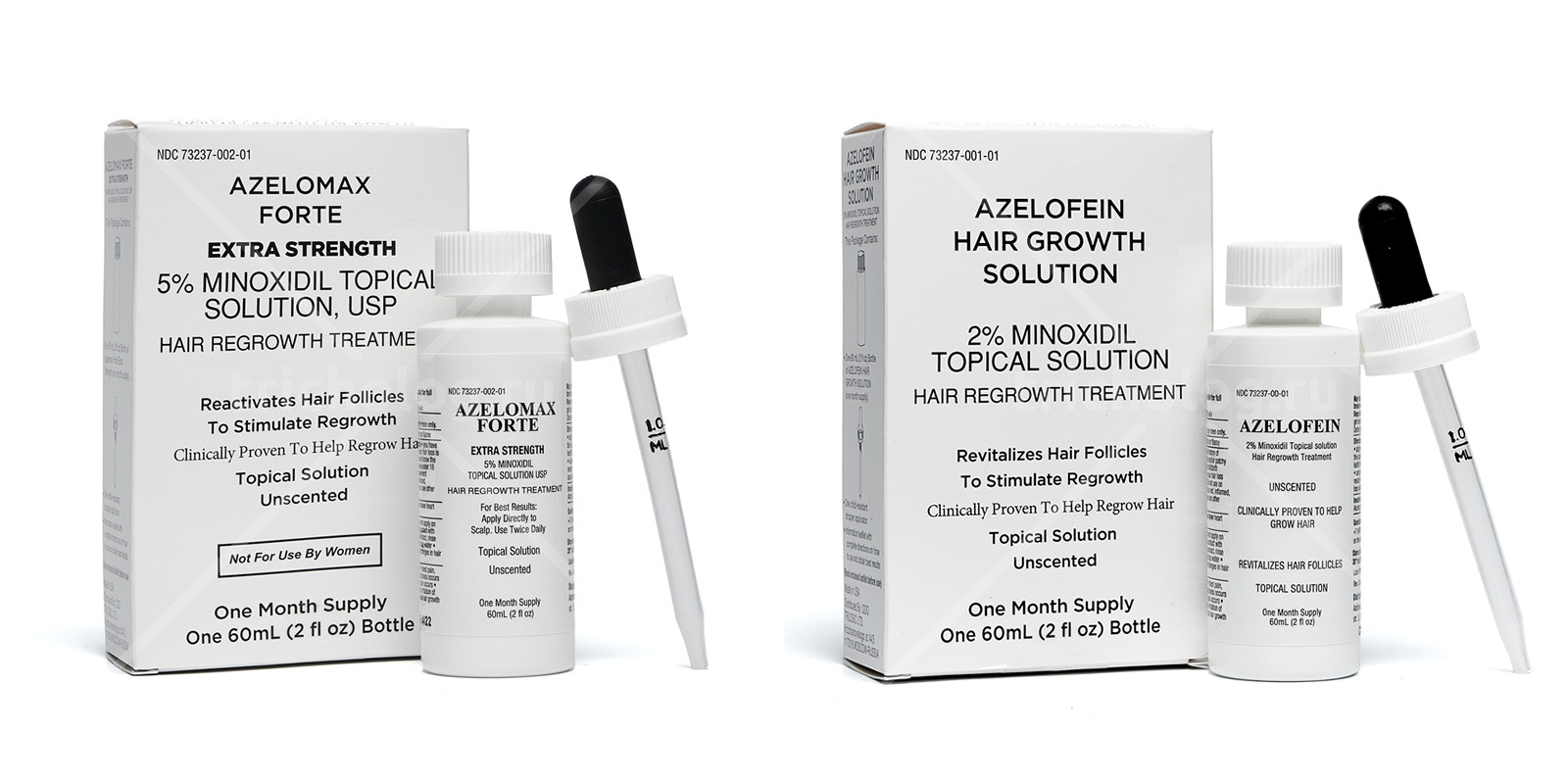 Azelofein и Azelomax Forte в новых упаковках